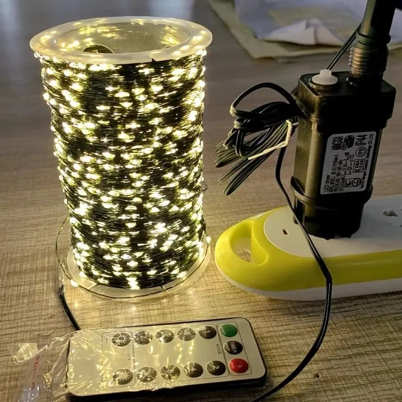 30M/50M 500LED String Lights – Waterproof Fairy Lights for Christmas, Wedding & Party Decor