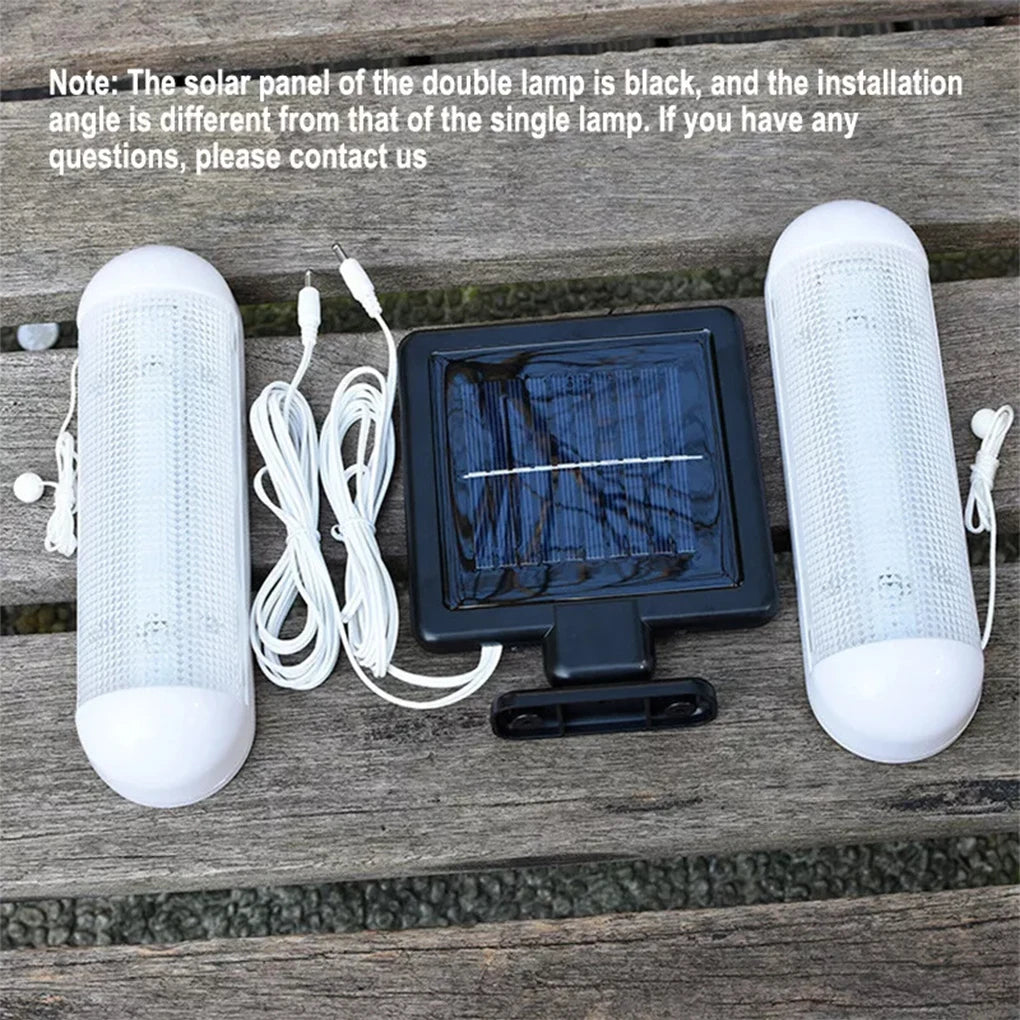 ABS Garage Light – Rechargeable, High-Efficiency Solar-Powered LED