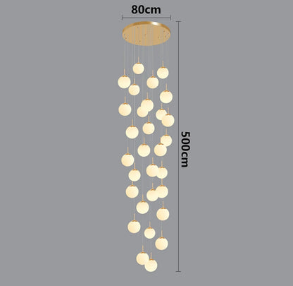 Nordic home decor dining room Pendant lamp lights indoor lighting stair lamp hanging light chandelier lamps for living room