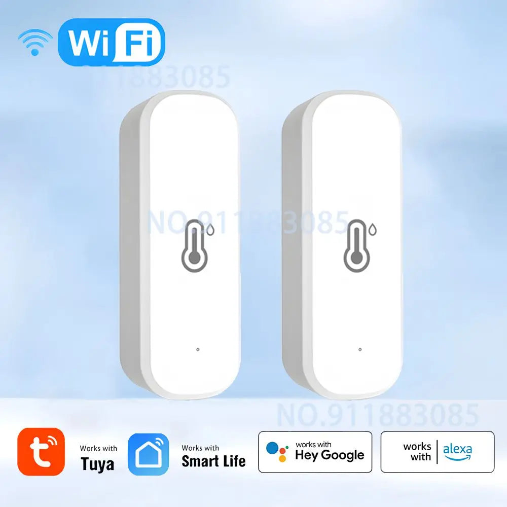 🌡️ Tuya WiFi Zigbee Thermometer – Smart Temperature & Humidity Monitoring!