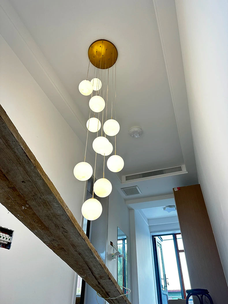 Nordic home decor dining room Pendant lamp lights indoor lighting stair lamp hanging light chandelier lamps for living room