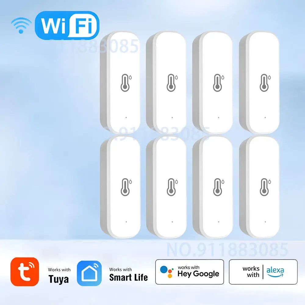 🌡️ Tuya WiFi Zigbee Thermometer – Smart Temperature & Humidity Monitoring!