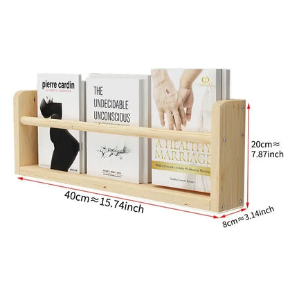 Floating Shelves for Wall Nursery Book Kids Bookshelf for Living Room Bedroom Decor Kitchen Spice Rack Bathroom Storage Rack
