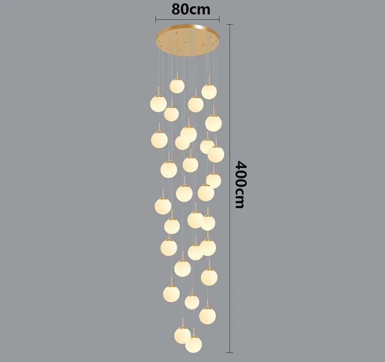 Nordic home decor dining room Pendant lamp lights indoor lighting stair lamp hanging light chandelier lamps for living room