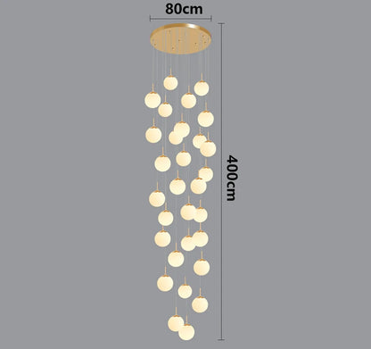 Nordic home decor dining room Pendant lamp lights indoor lighting stair lamp hanging light chandelier lamps for living room