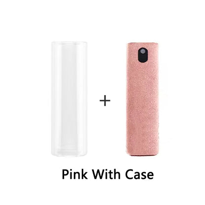 2 in 1 Screen Cleaner Spray + Cloth Combo for  Touchscreen Care