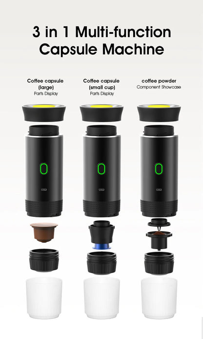Portable Espresso Machine-Premium Coffee, Anywhere You Go